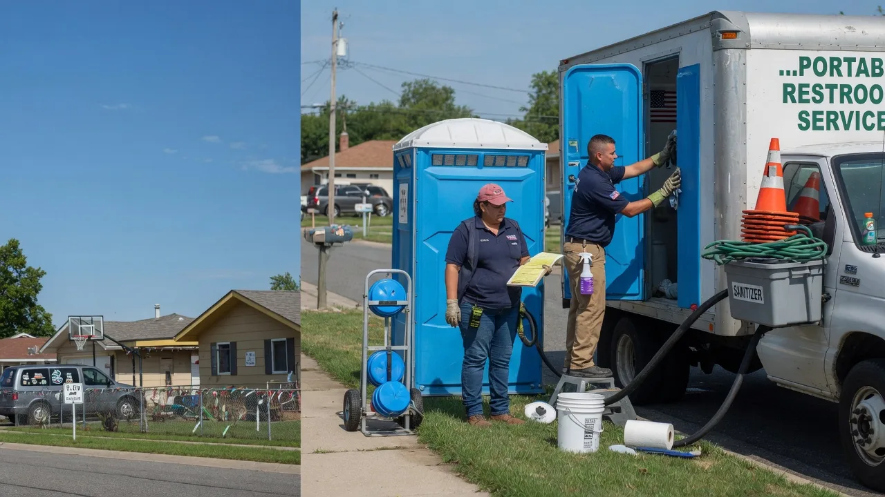 Portable Toilet Rental in Huffman, TX near me